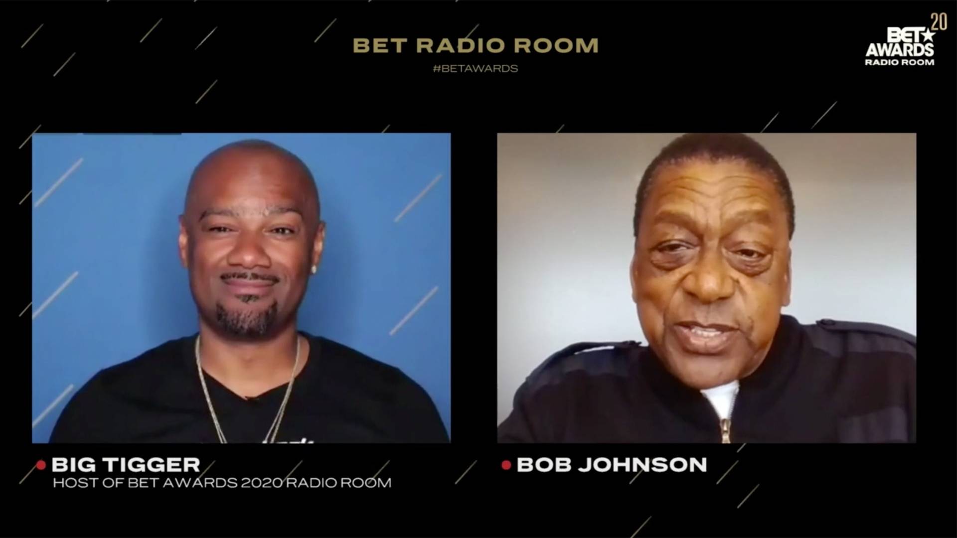 2020 Radio Room: Bob Johnson with Big Tigger