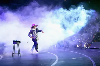 Katt Williams Is Back Like He Never Left! - Comedian Katt Williams performs on stage during the 2016 BET Experience at Staples Center. He had the crowd laughing hard.&nbsp;(Photo: Mark Davis/BET/Getty Images for BET)