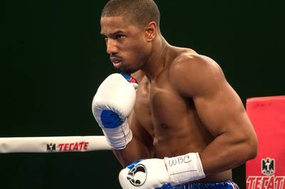 Mama Said Knock You Out - Jordan, who plays Adonis Johnson in the boxing film Creed, is fit, toned and super tight. He's everything we want to look at after Thanksgiving dinner and in between leftovers.  (Photo: Barry Wetcher/Warner Bros. Entertainment Inc. and Metro-Goldwyn-Mayer Pictures Inc.)