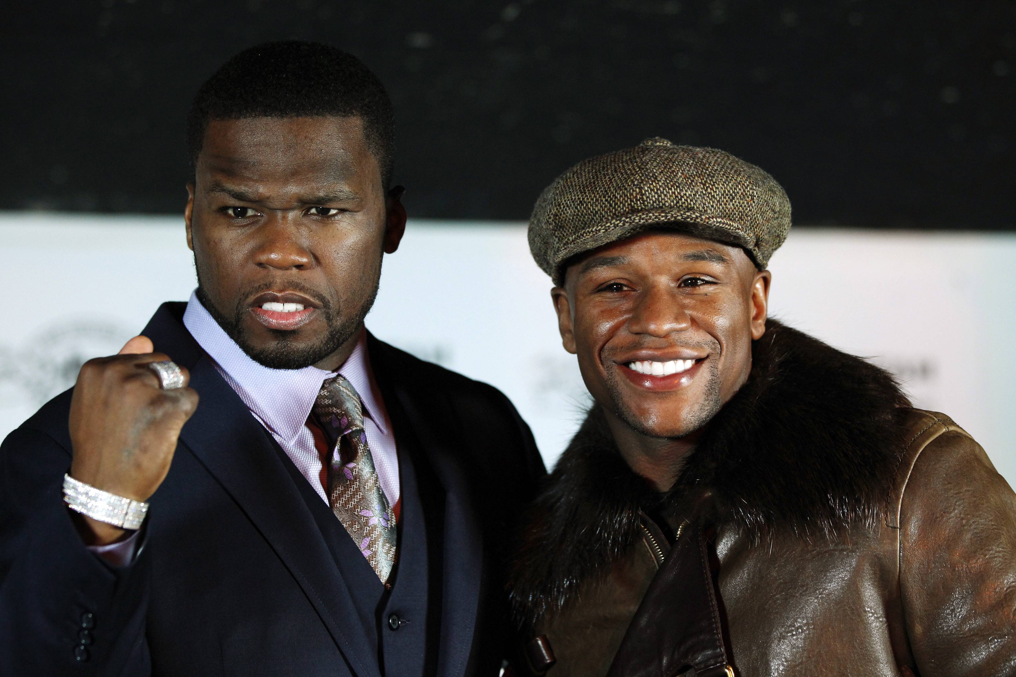 50 Cent and Floyd Mayweather