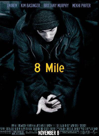 Eminem, 8 Mile - Slim shattered expectations with his star turn in the semi-autobiographical film 8 Mile.&nbsp;&nbsp;(Photo: Universal Pictures)
