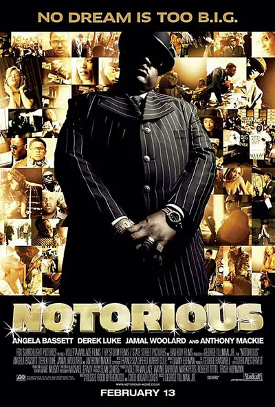 Notorious, Saturday at 7P/6C - We'll always love &quot;Big Poppa.&quot;Catch a peek at other films that possess gangster swag like Biggie.Encore presentation Sunday at 3:30P/2:30C. (Photo: Fox Searchlight Pictures)