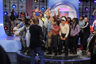 Cash Money - The livest audience on television at 106 &amp; Park, February 2, 2012. (Photo: John Ricard / BET)