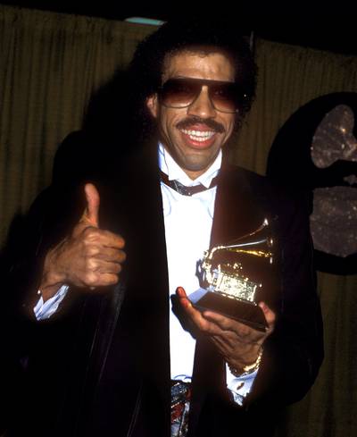 Lionel Richie, Can't Slow Down, 1985  - Lionel Richie's sophomore solo album Can't Slow Down remained in the Top 10 on the Billboard 200 for the entire year of 1984. So it was a no-brainer that the album went on to win the Grammy Award for Album of the Year in 1985.(Photo: Barry King/WireImage/Getty Images)