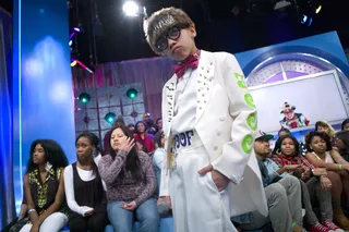 Check Mate - Key Swag at 106 &amp; Park, February 1, 2012.&nbsp; (Photo: John Ricard / BET)