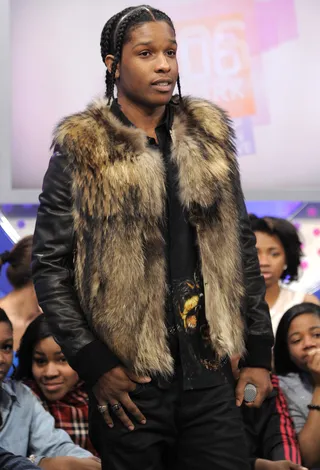 It's On - A$AP Rocky talks about touring with Drake at 106 &amp; Park, February 1, 2012. (Photo: John Ricard / BET)