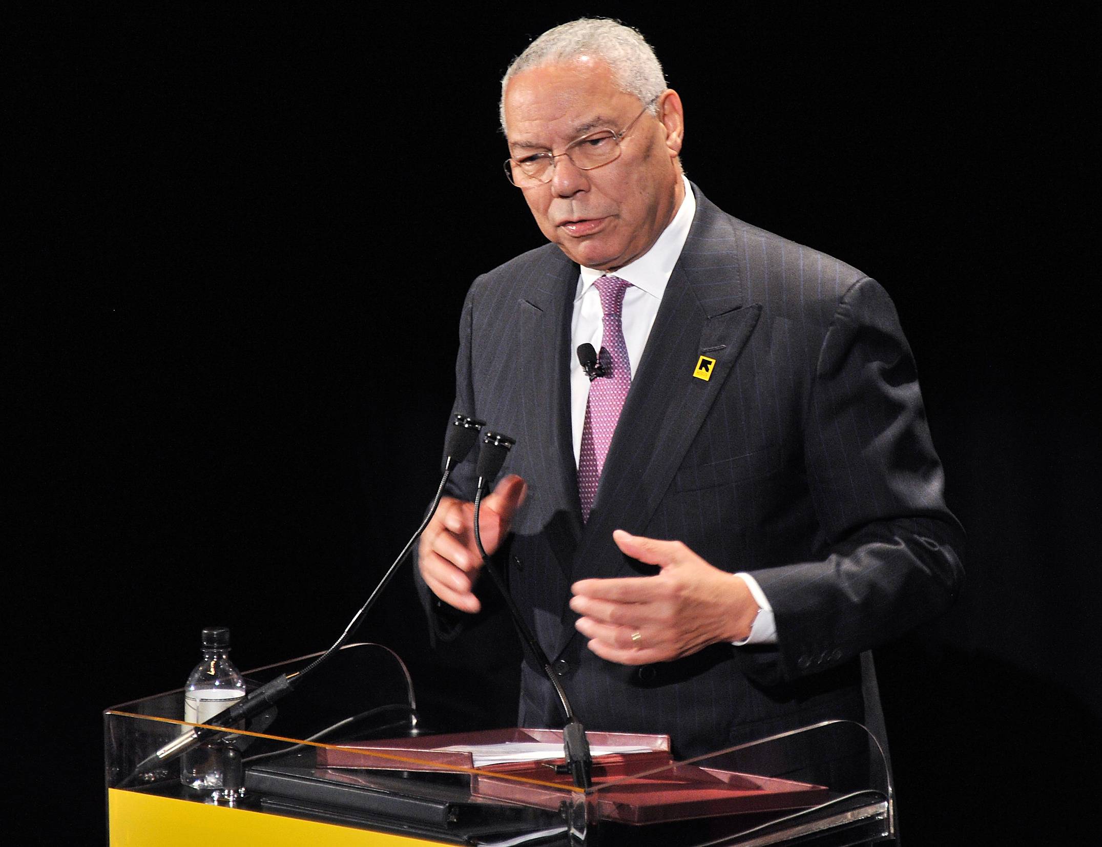 Colin Powell - Gen. Colin Powell has racked up a series of impressive firsts over his lifetime on his own merits and as a member of the Republican Party. Some may consider him a traitor for having the courage to endorse Barack Obama in the 2008 presidential election, but it’s that courage that has made him one of the nation’s most highly respected Republicans among people of all ideologies.(Photo: Stephen Lovekin/Getty Images for IRC)