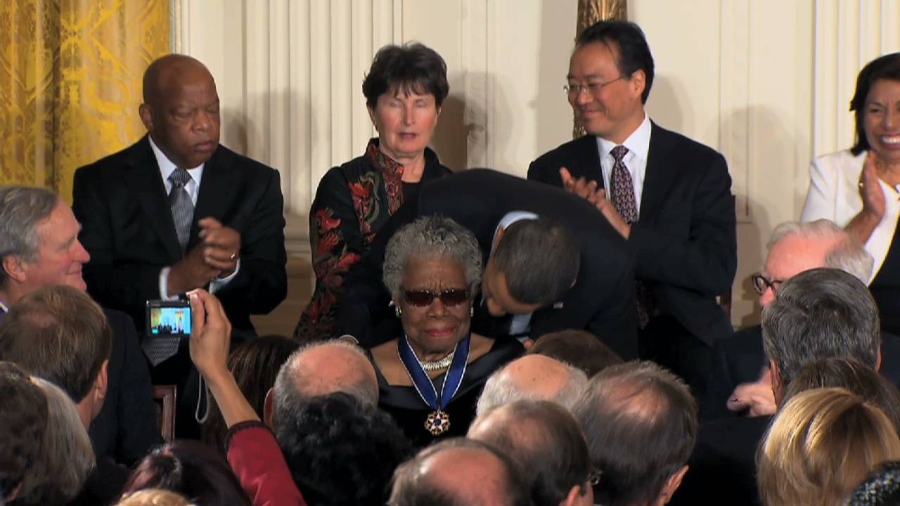 Maya Angelou receives Medal of Freedom (Video Clip) BET Soul Train