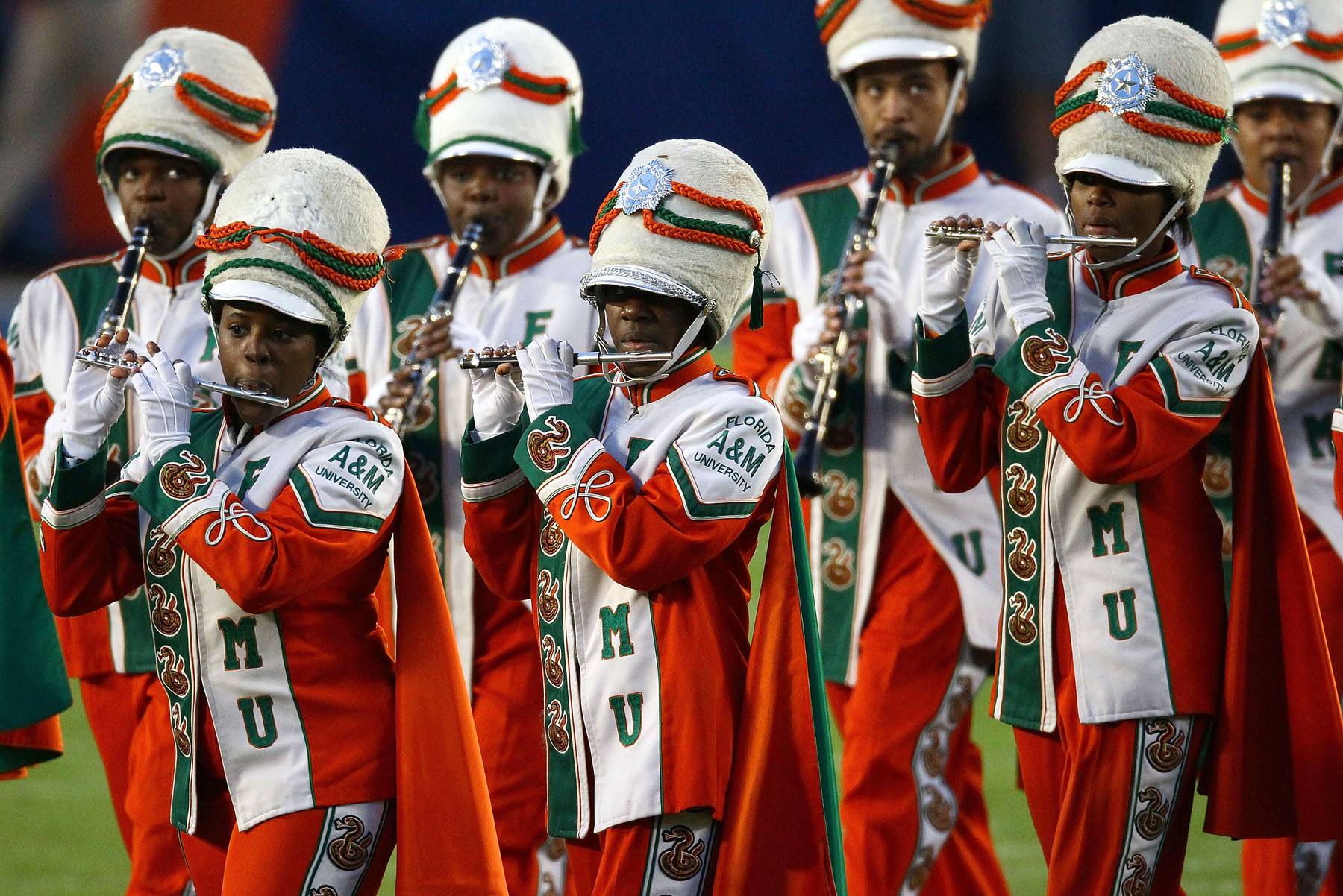 FAMU Band Suspended Until 2013 - Sporting events at Florida A&amp;M University will be without the distinctive sound of their marching band as the school announced the band will be suspended for another school year amid the ongoing hazing controversy revolving around the death of Robert Champion in November 2011.&nbsp;&nbsp;&nbsp;(Photo: Win McNamee/Getty Images)