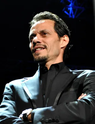 Marc Anthony on working with J.Lo on the TV show ¡Q'Viva! The Chosen&nbsp; - &quot;We're just meant to be in each other's lives on different levels. This is a long story. It's not a short story. ... Marriage was just one chapter ... And kids are another. We've got each other for life.&quot;(Photo: Manny Hernandez/PictureGroup)