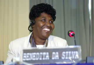 Benedita da Silva - Benedita Da Silva is Brazil's first Black female governor. She has used her platform to advocate for women and the poor.&nbsp; (Photo: JOYCE NALTCHAYAN/AFP/Getty Images)