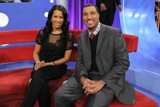 Good to Go - Dr. Michelle and Dr. Alduan Tarrt at 106 &amp; Park, January 30, 2012. (Photo: John Ricard / BET)