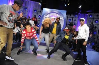 Get Down - Audience members at 106 &amp; Park, January 30, 2012. (Photo: John Ricard / BET)