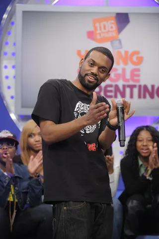 Clap It Up - Don Trip at 106 &amp; Park, January 30, 2012. (Photo: John Ricard / BET)