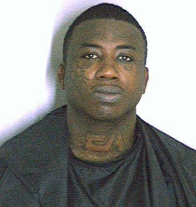 Gucci Mane - Gucci's rap sheet is so long it probably comes in chapters. In July 2008, he was arrested in Atlanta after police found a gun and marijuana during a routine traffic stop.(Photo: Dekalb Count Sherrif's Department)