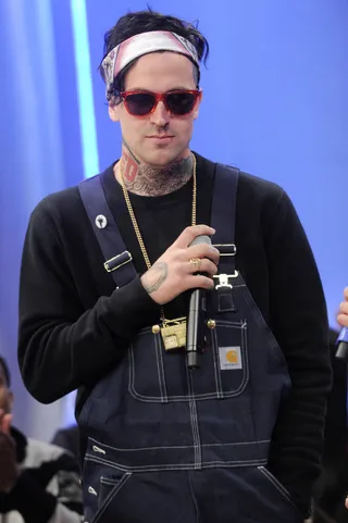 It Was Written - Yelawolf at 106 &amp; Park, January 27, 2012. (Photo: John Ricard / BET)