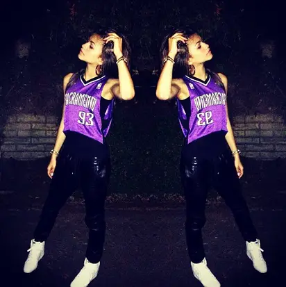 Christina Milian - Have - Image 3 from Ball So Hard: Celebrities Rocking  Jerseys