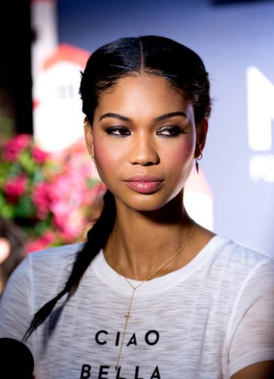 Chanel Iman - The skies opened up and created the future of modeling. We're grateful for this beauty, whose name immediately reminds us of iconic fashion greatness.  (Photo: Noam Galai/Getty Images)