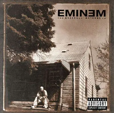 Eminem – The Marshall Mathers LP (2000) - Eminem was impressed with&nbsp;Mannion's&nbsp;work and got the call back for both The Eminem Show and The Marshall Mathers LP.(Photo: Aftermath/ Interscope Records)