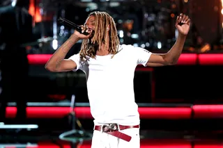 Track of the Year: Trap Queen – Produced by Tony Fadd - This song may very well have been the feel good summer song that we will cherish for years. Regardless if you were trapping or not, it was mainstay at venues and car stereos everywhere.(Photo by Mark Davis/BET/Getty Images for BET)