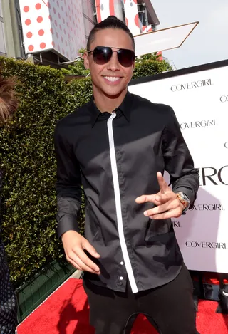 Quincy Brown&nbsp; - The Dope star's hairdo is slicked up and on fleek. He is&nbsp;calm, cool and collected as always.&nbsp;&nbsp; (Photo by Jason Kempin/BET/Getty Images for BET)