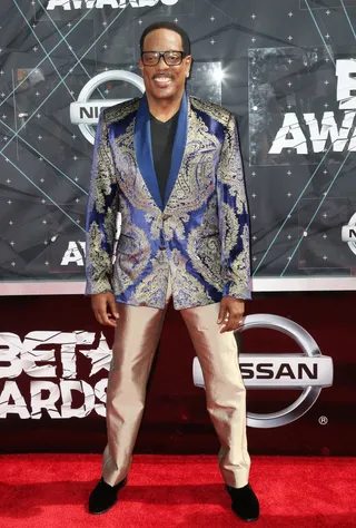 Charlie Wilson&nbsp; - The legendary Charlie Wilson&nbsp;shines bright in his metallic patterns. So fresh, so clean. (Photo: Frederick M. Brown/Getty Images for BET)