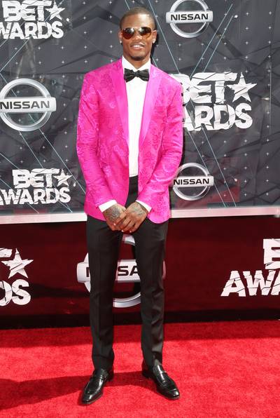 Ben McLemore - The Sacramento Kings' baller is passionate about pink at the 2015 BET Awards. It’s a risk we are glad he is willing to make.&nbsp;  (Photo: Frederick M. Brown/Getty Images for BET)