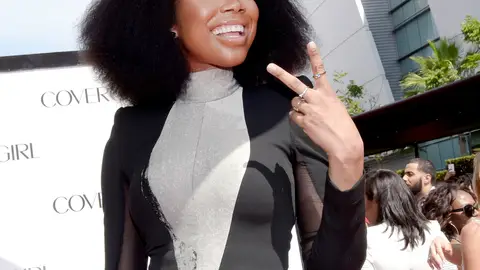 Brandy Norwood&nbsp; - Brandy's face is looking fresh and lips poppin'.&nbsp; (Photo: Jason Kempin/BET/Getty Images for BET)