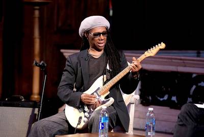 Nile Rodgers (Composer) - The Chic frontman managed to find time between producing hit records and touring with his own band to write and produce every bit of music for this film — including that jingle for Soul Glo that's still stuck in our heads 27 years later. Coming to America was Rodgers's first time composing for film with an orchestral score, and it became a regular part of his repertoire after. He went on to score dozens more movies, including Earth Girls Are Easy and Thelma and Louise. In 2010, Rodgers was diagnosed with aggressive prostate cancer. Rather than slow down, he doubled down, booking gigs and recording at a faster pace than ever before. The result was a career hot streak that included work on Daft Punk's hit &quot;Get Lucky,&quot; which earned him an armful of Grammy Awards. Rodgers was cleared of cancer in 2014 and continues to rock out in all areas of music....