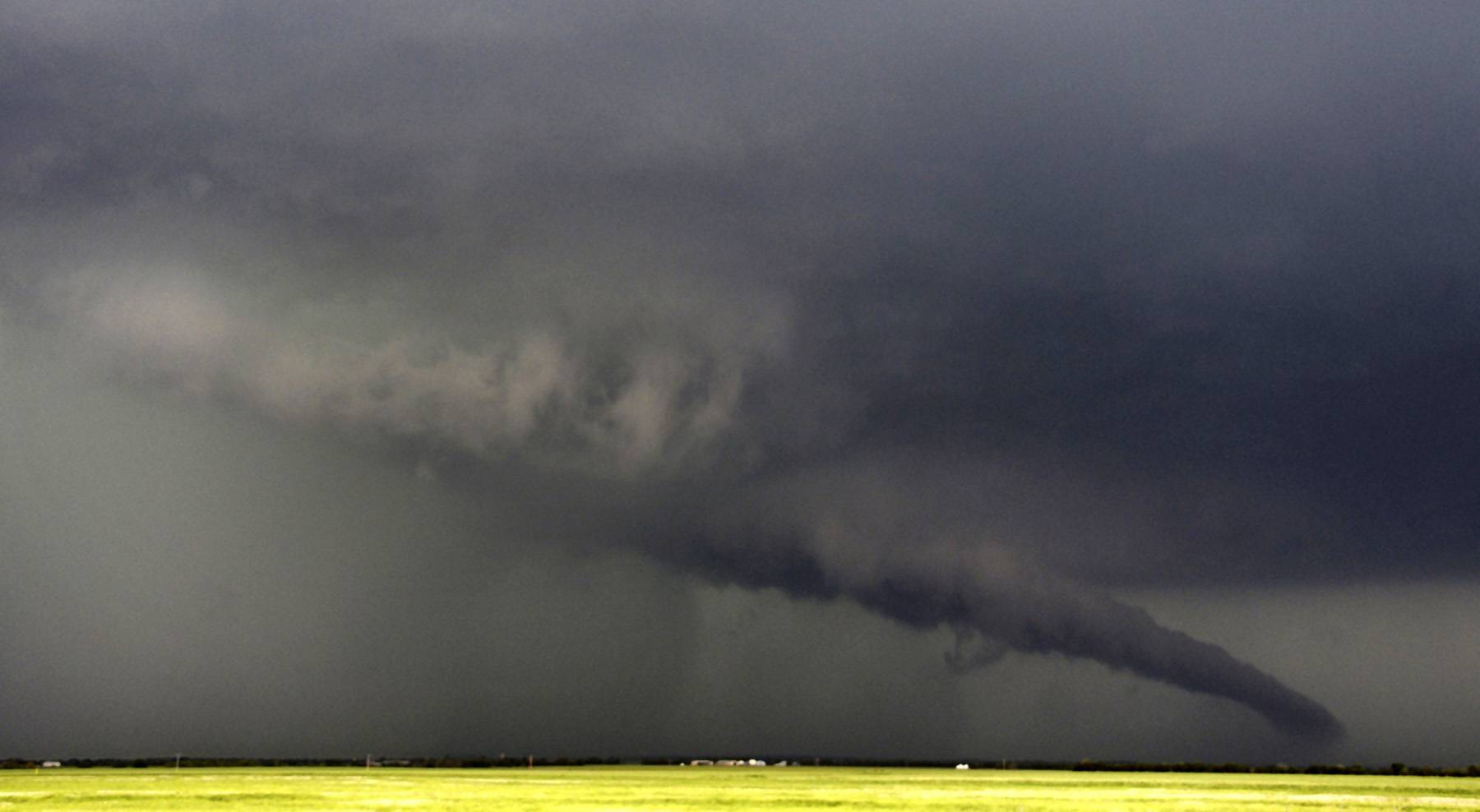 Large Funnel Cloud Touches Down Near Oklahoma City News BET