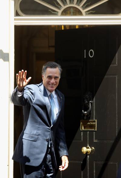 Foe: Great Britain - Romney will have an uphill battle trying to win British hearts after a messy diplomatic visit.&quot;Our head is with Romney, but our heart is with Obama,&quot; a senior U.K. cabinet minister told the Huffington Post.(Photo:&nbsp; Oli Scarff/Getty Images)