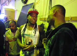 Ace Hood - Backstage: Ace Hood at 106 &amp; Park, August 20, 2012. (Photo: John Ricard / BET)