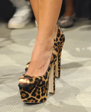 Cat Woman - Rocsi Diaz at 106 &amp; Park, August 20, 2012. (Photo: John Ricard / BET)