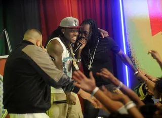 Mavado, Ace Hood, and DJ Khaled - Ace Hood onstage at 106 &amp; Park, August 20, 2012. (Photo: John Ricard / BET)