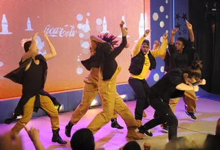 Better Than Silver, They're Golden - W.O.W. All Star Dance Team 24K at 106 &amp; Park, August 20, 2012. (Photo: John Ricard / BET)