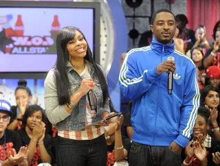 Your Hosts For The Day - Pageon and Shorty Da Prince at 106 &amp; Park, August 20, 2012. (Photo: John Ricard / BET)