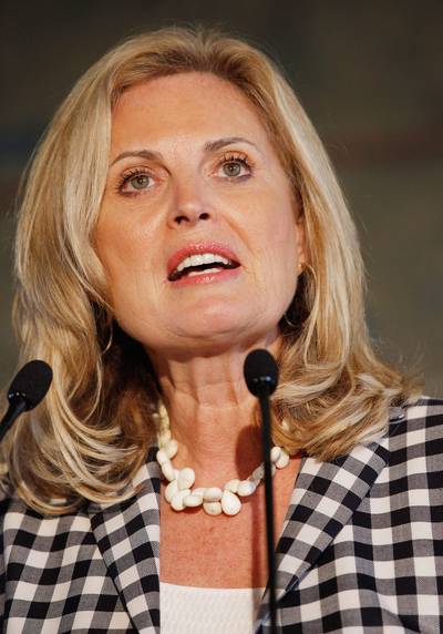 Feeling the Heat - During a decidedly difficult week for her husband, Ann Romney expressed her deep frustration at the Republican nominee's critics in his own party. &quot;Stop it. This is hard. You want to try it? Get in the ring,&quot; she said in a Sept. 20 interview with Radio Iowa. (Photo: Chip Somodevilla/Getty Images)