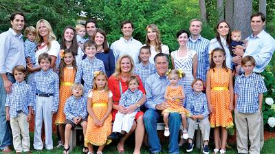 Wedding Bells - She began dating her future husband at 16 and after joining The Church of Jesus Christ of Latter-day Saints, Ann married him on March 21, 1969, at her parent's home in Michigan. They have five adult sons and eighteen grandchildren.&nbsp;(Photo: Courtesy, Romney family)