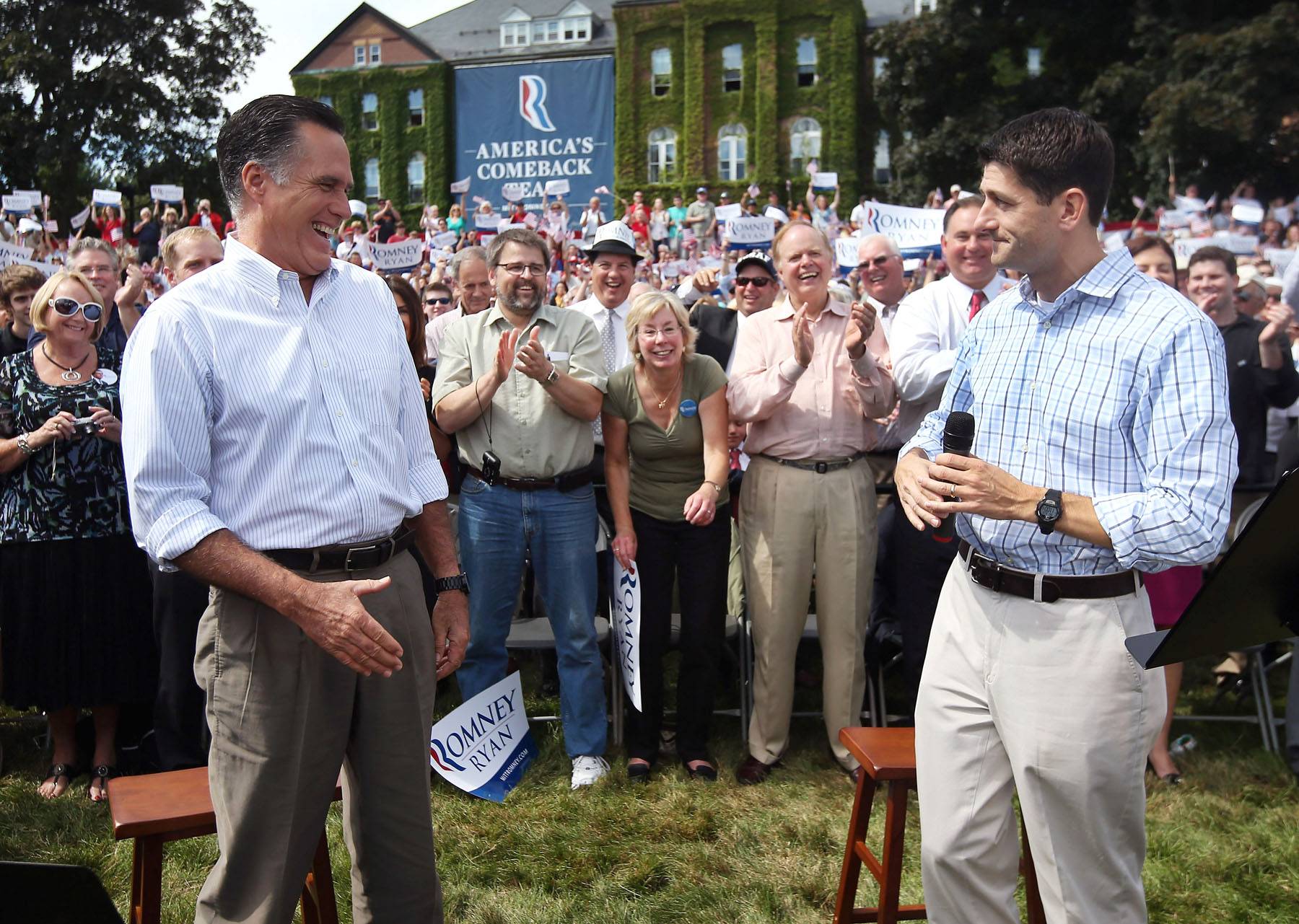 Mitt Romney, Paul Ryan, Mitt Romney 2012
