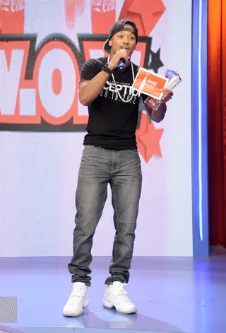Go Romeo! - Romeo at 106 &amp; Park, August 15, 2012. (Photo: John Ricard / BET)