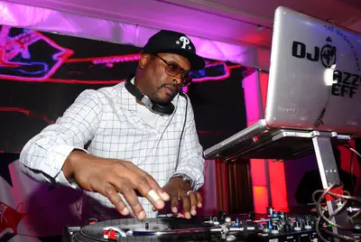 14. DJ Jazzy Jeff - DJ Jazzy Jeff's legacy extends back to the 1980s, when he was one of Philly's illest turntablists and party rockers, credited with popularizing the transformer scratch along with Cash Money. He went worldwide with Will Smith, aka the Fresh Prince; their massive crossover hits propelled them to the small screen with the breakthrough sitcom The Fresh Prince of Bel-Air, which Jeff co-starred in. More recently, Jeff's Touch of Jazz production crew has been an instrumental part of Philly's soul and hip hop scene, banging out beats for Musiq Soulchild and Jill Scott. &nbsp; &nbsp;&nbsp; (Photo: Michael Buckner/Getty Images)