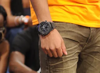 Wrist Heavy - Romeo at 106 &amp; Park, August 17, 2012. (Photo: John Ricard / BET).