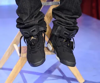 Black J's - Freestyle Friday judge Araab Muzik at 106 &amp; Park, August 17, 2012. (Photo: John Ricard / BET).