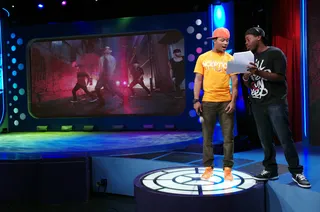 I Think I Got It - Romeo reviews the script at 106 &amp; Park, August 17, 2012. (Photo: John Ricard / BET).
