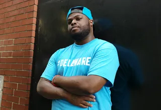 #Delaware Stand Up - Freestyle Friday competitor Diggs at 106 &amp; Park, August 17, 2012. (Photo: John Ricard / BET).