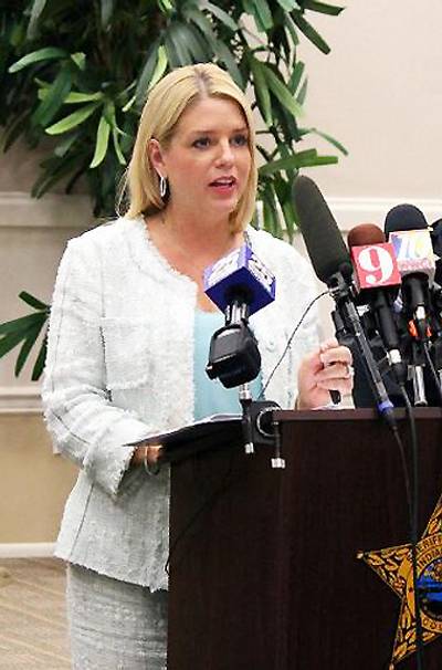 Florida Attorney General Pam Bondi - Pam Bondi is the first female to hold her position in state history. She was the lead prosecutor named in the unsuccessful lawsuit to overturn the individual mandate in the Patient Protection and Affordable Care Act.&nbsp;(Photo: Pam Bondi/Facebook)