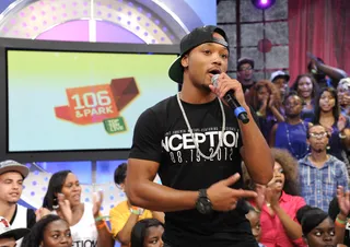 Holla At Me - Romeo hosting 106 &amp; Park, August 15, 2012. (Photo: John Ricard / BET)