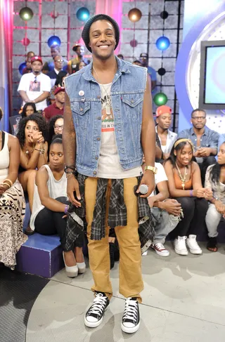 Relaxed - Austin Brown at 106 &amp; Park, August 14, 2012. (Photo: John Ricard / BET)