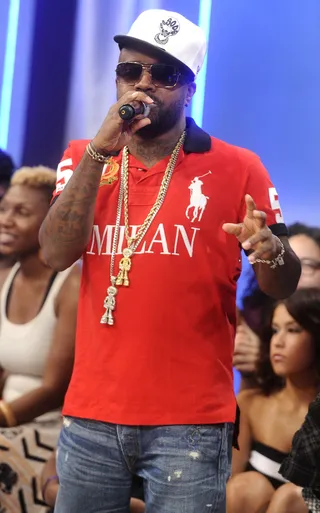 Smooth Vet - Jermaine Dupree at 106 &amp; Park, August 14, 2012. (Photo: John Ricard / BET)