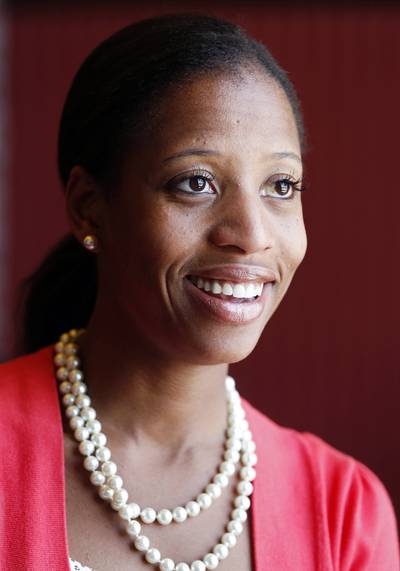 Mia Love - Republican Mia Love is running for the 4th Congressional District of Utah. She is currently mayor of Saratoga Springs, Utah.&nbsp;(Photo: Landov)